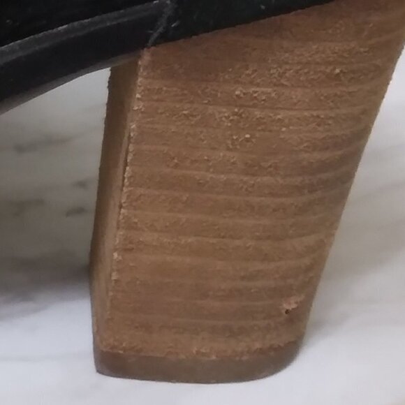 Michael Shannon | Black Suede Ankle Boot Side Zip | Size 9.5 - Picture 12 of 12